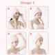 thumbnail image 5 of FLhrweasw Toalla Pelo Doble Capa Con Botón Envoltura Súper Absorbente para Mujeres Y Hombres (rosa), 5 of 9