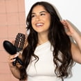 thumbnail image 5 of Jose Eber: Professional Series - Detangler Brush - 100% Natural Boar Hair With Nylon Bristle, Reduces Breakage, For All Hairtypes, Salon Styling Tool, 5 of 10