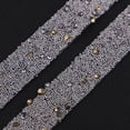 thumbnail image 4 of 1 Yarda de de Imitación Apliques de Cristal Boda Hugo Cystal Rhinestone Ribbon, 4 of 9