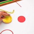 thumbnail image 1 of BESTYASH Équipement de Hockey sur Air 4 Pcs Poussoirs Rouges Ensemble de Rondelles pour Matchs Compétitifs 1.97x1.97x0.20 Po, 1 of 7