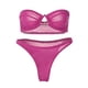 thumbnail image 3 of Conjuntos de bikini de verano Traje de baño para mujer Traje de baño femenino Traje de baño Bikini de dos piezas Violeta jinwen Traje de bikini de mujer, 3 of 7