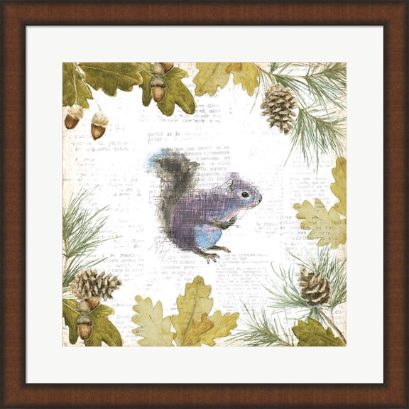 Into the Woods V by Emily Adams, Framed Wall Art, 19.75W x 19.75H
