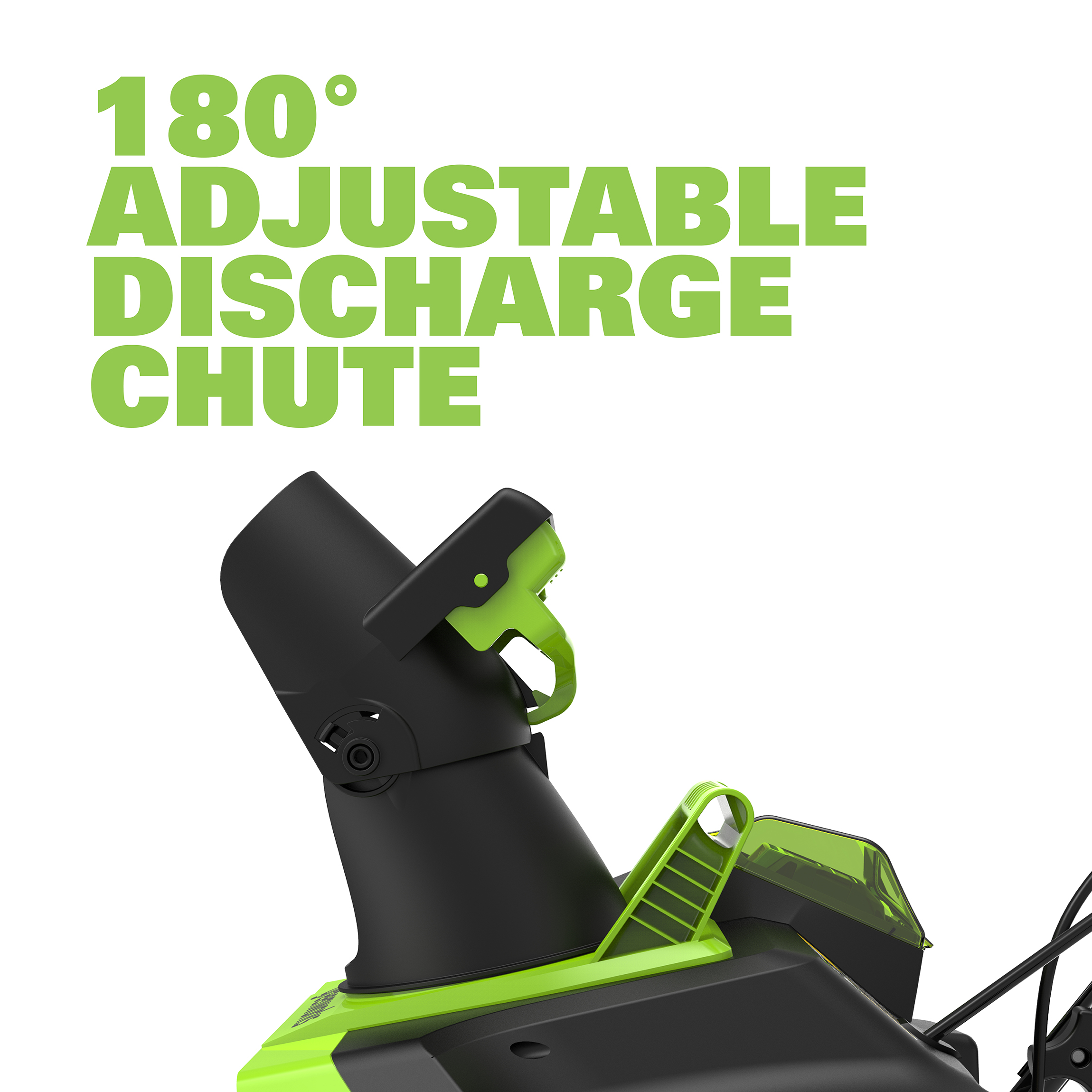 Greenworks 40V 20" Cordless Brushless Snow Blower + (1) 4.0 Ah Battery and Charger 26272 - image 5 of 9