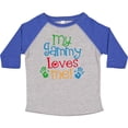 thumbnail image 3 of Inktastic My Gammy Loves Me Boys or Girls Toddler T-Shirt, 3 of 5