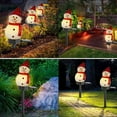 thumbnail image 6 of Solar Lights Christmas Solar Powered LED Light Decor Outdoor Garden Stake Yellow, 6 of 9