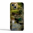 thumbnail image 1 of River Boat Case Compatible with iPhone 14 Plus,Aesthetic Art Design Full Cover Protective Case, 1 of 5