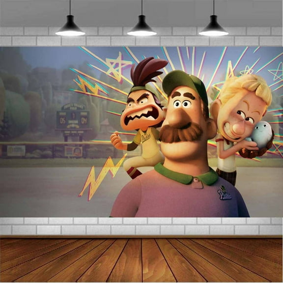 Win or Lose Backdrop Banner Party Supplies Poster Movie Theme Background for Photography Birthday Decorations