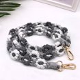 thumbnail image 2 of LCXmlly Vibrant Colored Shoulder Strap Contrast Color Woven Shoulder Strap Flower Knitted Handbag Purse Replacement Detachable Shoulder Crossbody Strap 1 Set, 2 of 8