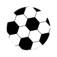 thumbnail image 1 of JINESXIAO Liquidación Decoración del hogar Cojín redondo para silla de ordenador de fútbol y baloncesto Tapete para silla de oficina Tapetes para puerta, 1 of 4