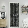thumbnail image 5 of 3D Metal Sci-fi Door with Keypad Door Stickers Removable Peel and Stick Door Murals Decal Wallpaper Self-Adhesive for Home Decor, 5 of 6