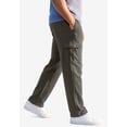 thumbnail image 3 of KingSize Men's Big & Tall Ultra-Comfort Fleece Cargo Sweatpant, 3 of 3