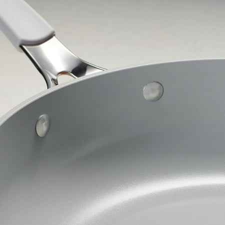 Tramontina 5-quart All-In-One Plus Ceramic Non-Stick Pan, 7-piece Set, Gray