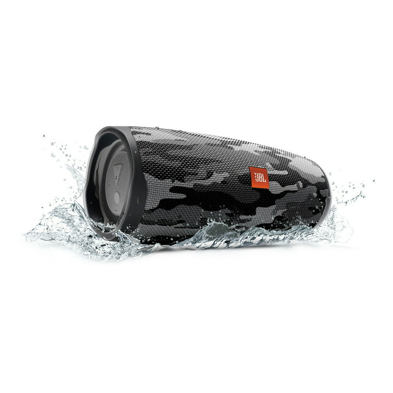 JBL Charge 4 Portable Waterproof Wireless Bluetooth Speaker - Black/Camo 