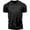 T-Shirt Black On Black, variant on GYMISH Lift Weights, Faster Cardio Workout T-Shirt for Men – Funny Gym Shirt, Motivational Fitness Tee, Military Green, Small
