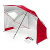 Sport-Brella Portable All-Weather & Sun Umbrella, 8 foot Canopy, Red