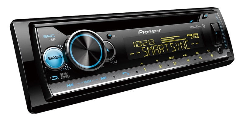 Pioneer DEH-S5100BT 1-DIN Car Stereo CD Receiver Player with Bluetooth USB Aux