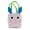 White, variant on tasrioml Easter Handbag Material Kit Bunny Carrot Chick Colorful Egg DIY Non-woven Fabric Handmade Portable Basket Treat Tote Pouch Festival Gift
