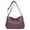 Purple, variant on LUOGENLI Straw Handbags for Women 2024 Small Size Women Shoulder Bag Fashionable New Pattern Retro Solid Color Large Zipper Versatile Messenger Bag Large Crossbody Bags for Women Trendy