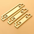 thumbnail image 2 of CRAFTHROU 1Pcs Vintage Dresser Drawer Knobs Solid Brass for Homeowners, 2 of 8