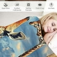 thumbnail image 3 of SHERONV Cute Giraffe Blanket  Giraffe Fleece Throw Blanket for Women Throw Blanket for Couch Bed Men and Kids Soft Plush Giraffe Blanket Throw Fleece Blanket Animal Blanket 50x60in, 3 of 6
