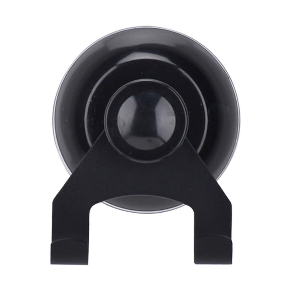 Gancho con ventosa, colgador de ventosa, colgador de corona extraíble, gancho con ventosa para inodoro, vidrio, ventana, puerta, abrigo, bolso, alborn Negro