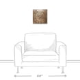 thumbnail image 3 of Creative Products Bronze Distressed Gear 12x12 Canvas Wall Art, 3 of 5