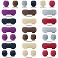 thumbnail image 4 of Car Seat Cover Front Rear Flocking Cloth Cushion Non Slide Winter Auto Protector Mat Pad Keep Warm Universal, 4 of 5