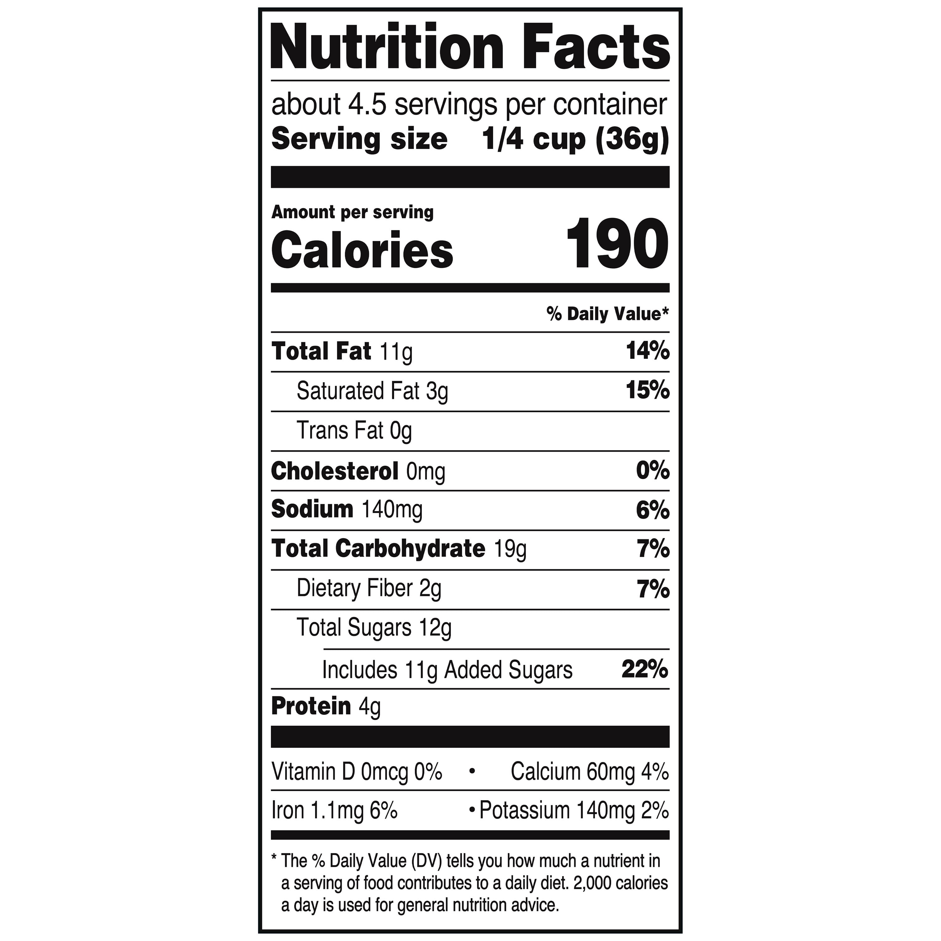 Great Value English Toffee Inspired Trail Mix, 6 oz