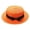 A-Orange15, variant on JAJAHO Kids Straw Hat For Boys Girls Summer Wide Brim Cap Sun Visor Hats Sun Protection Beach Hats Bowknot Floppy Cap