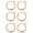 Gold-13MM-13MM-13MM, variant on Thick Gold Plated Chunky Small Hollow Tube Hoops Earrings for Women Hypoallergenic Lightweight Jewelry Birthday Gift for Women 13/15/20/25/30/40mm