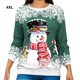 thumbnail image 4 of Guardurnaity Cómodo Jersey Blusa De Mujer Regalo De Navidad Sudadera Mujer Ropa De Mujer Tops De Manga Larga Prendas para la parte del cuerpo F 4XL, 4 of 6