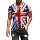 thumbnail image 1 of Playeras Negras Hombre Algodon Camiseta De Cuello Redondo Con Estampado De Playa De Verano Para Hombre Top Informal De Manga Corta, 1 of 4