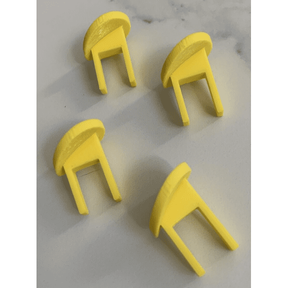 Craftsman 60256 24035 Yellow Round Switch Safety Keys By NAMparts, Set of 4
