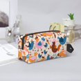thumbnail image 6 of Uemuo Cute Chickens Pattern Portable Toiletry Bags with Handle, Waterproof travel Make up Bags for Women, Large Capacity Travel Cosmetic Bags, 6 of 9