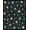 Black, Pattern 4, variant on ODIKA 2'x3' Machine Washable Non-Slip Area Rug, Firework Display Bohemian Eclectic Decorative Textile High Traffic Rug, Black, 661512