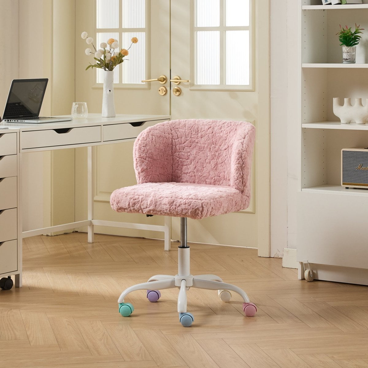 adjustable swivel office chair faux product
