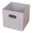 thumbnail image 1 of Panier de Rangement Tissu Pliable Carré Bac de Rangement pour la Maison, 1 of 9