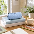 thumbnail image 5 of Konghyp Colorful Pencil Pouch Makeup Brush Bag, Travel Organizer, Cosmetic Case, Versatile Storage for Makeup Tools, Jewelry, Small Electronics, Great Gift Idea, 5 of 6