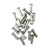 AJ Tack Stainless Steel Spur Rowel Pins - 10 Pairs