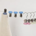 thumbnail image 5 of kladzum Laundry Hook Hangers Clothes Hanger Clips for Closet Organizer Socks Towels Clips Heavy Duty Clothespins Clothes Hanger Clips for Wardrobe Travel Pants Socks Handbag Towel Pins, 5 of 5