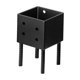 thumbnail image 5 of Base para poste, soporte para barandilla de porche, para madera de 6 x 6 pulgadas, soporte para poste de cerca, de anclaje para pérgola, cenador de, 5 of 8