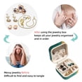 thumbnail image 4 of Sea Turtle Travel Portable Square Jewelry Box Earring Necklace Bracelet Organizer Storage Display Case Holder Stand Decorative Box Organize, 4 of 6