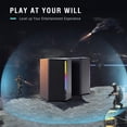 thumbnail image 5 of Fifine Computer Speakers Desktop Pc Speakers With Volume Control Rgb Gaming Speakers Wired With 3.5Mm Aux Audio Cable For Laptop Monitor Phone Tablet-Ampligame A20, 5 of 5