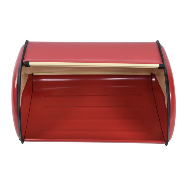 Bread Container Metal Metal Bread Box, Vintage Bread Container Large Capacity Metal Bread ...
