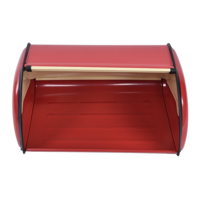 Metal Bread Box for Kitchen Storage Breadbox Snare Drum Holder Storage Box Container French Retro Supplies Boxes Bread Boxes