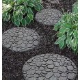 thumbnail image 2 of River Rock Stepping Stones Recycled Rubber Hard Wearing (Single), 2 of 2