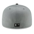 thumbnail image 4 of Men's New Era Gray/Black Los Angeles Dodgers Two-Tone 59FIFTY Fitted Hat, 4 of 6