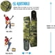 thumbnail image 2 of Correa para guitarra, Strap guitarra acústica, bajo eléctrico, guitarra eléctrica Kidam Camuflaje cuadros tela verde, 2 of 3