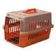 thumbnail image 5 of Puerta de alambre por aerolínea, jaula de viaje para perros, transportador de animales pequeños, gatos, transportador de viaje para mascotas Naranja, 5 of 8