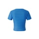 thumbnail image 4 of VISgogo Camiseta de mujer, cuello redondo, manga corta, estampado de retrato, tops de verano para uso diario informal VISgogo  moda, 4 of 9